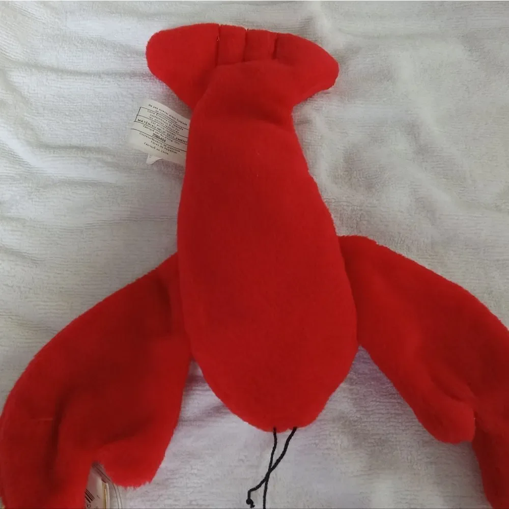 RARE/RETIRED ORIGINAL Ty Pinchers the Lobster. 1993. COLLECTOR ITEM.